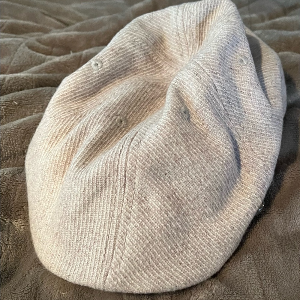 Plaid Wool Blend Cap